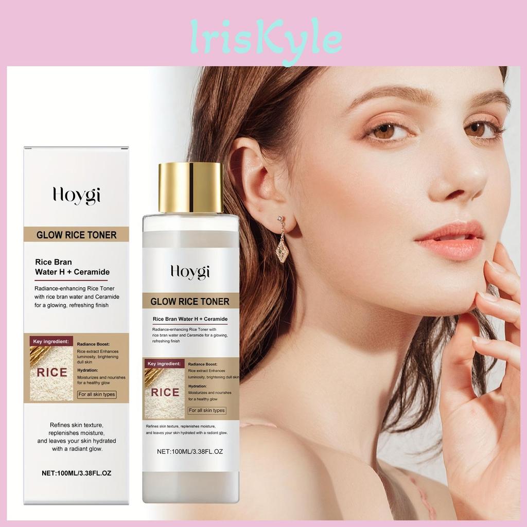 Rice Essence Facial Moisturizing Toner Glowing Skin Wateroil Balancing Essence Revitalizing Skin Dullness