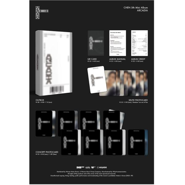 (kiwee ver.) CHEN (EXO) [Arcadia] 5th mini album