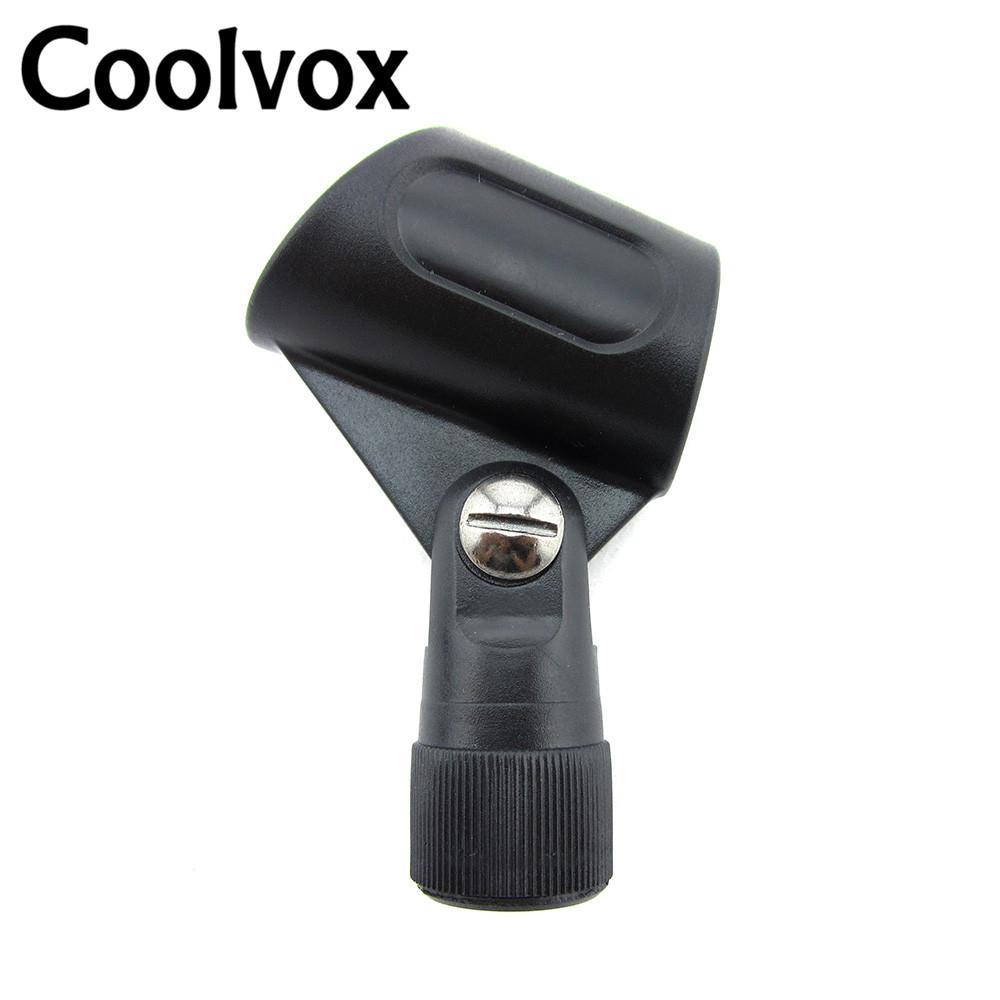 Microphone Clip for Mic Stand - Essential Accessory for Audio Recording, Interview Microphone Clip Hot Shoe Boots  For Camera Light Mic Holder