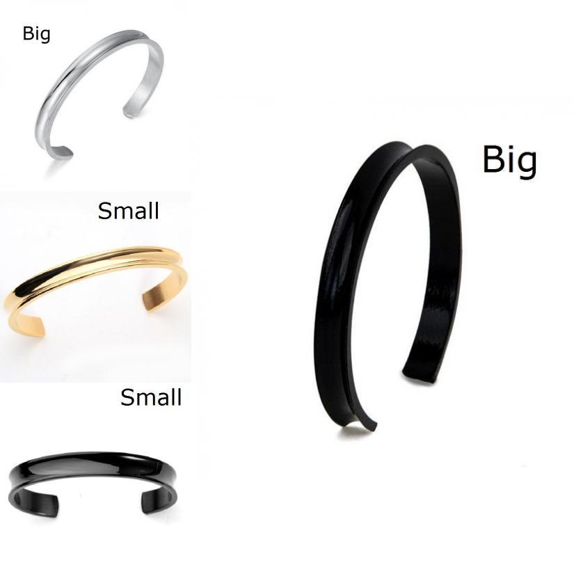 Premium Quality Hot Stainless Steel Cuff Bangle Hair Tie Bracelet Elegant Design For Women