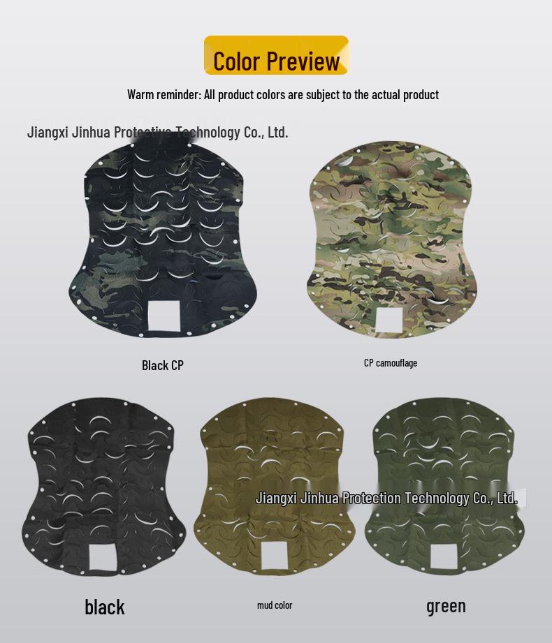 CP Camouflage Laser Cut Lightweight Tactical Outdoor Helmet Cover