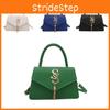 Pu Fashionable Leather Small Square Bag With Chic Tassel Accents Ideal Commuting For