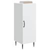 Sideboard White 33 X 34.5 X 89.5 Cm Particleboard
