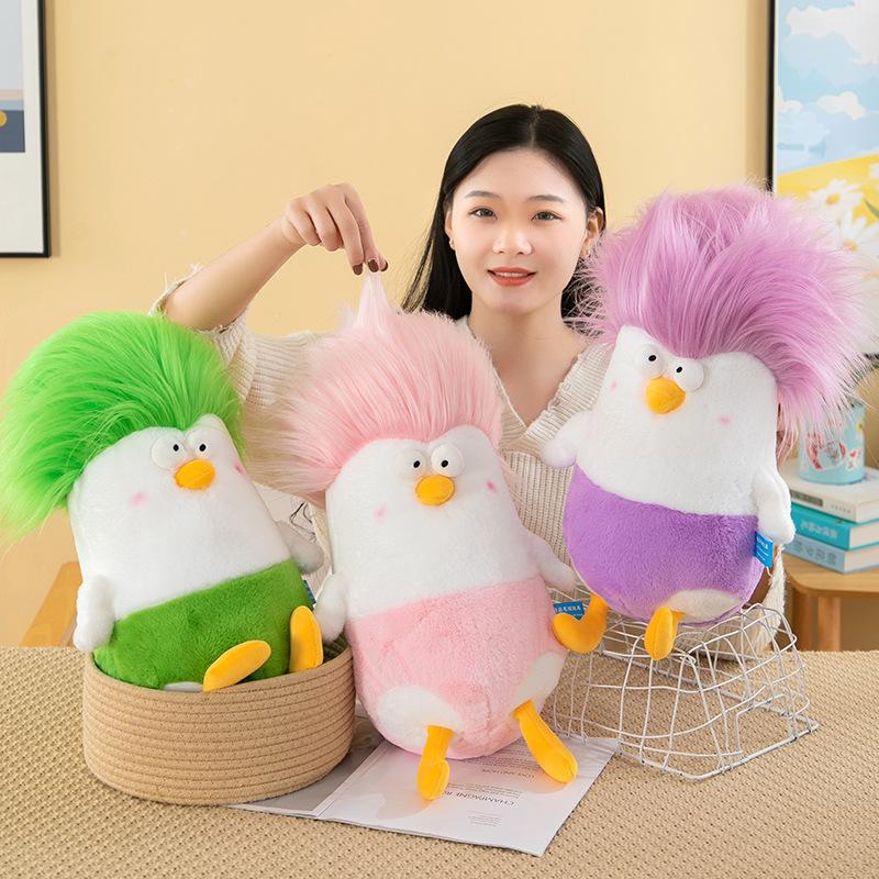 Funny Creative Headshot Bad Person Plush Toy Doll Internet Celebrity Cute Doll Rag Doll Funny Birthday Gift