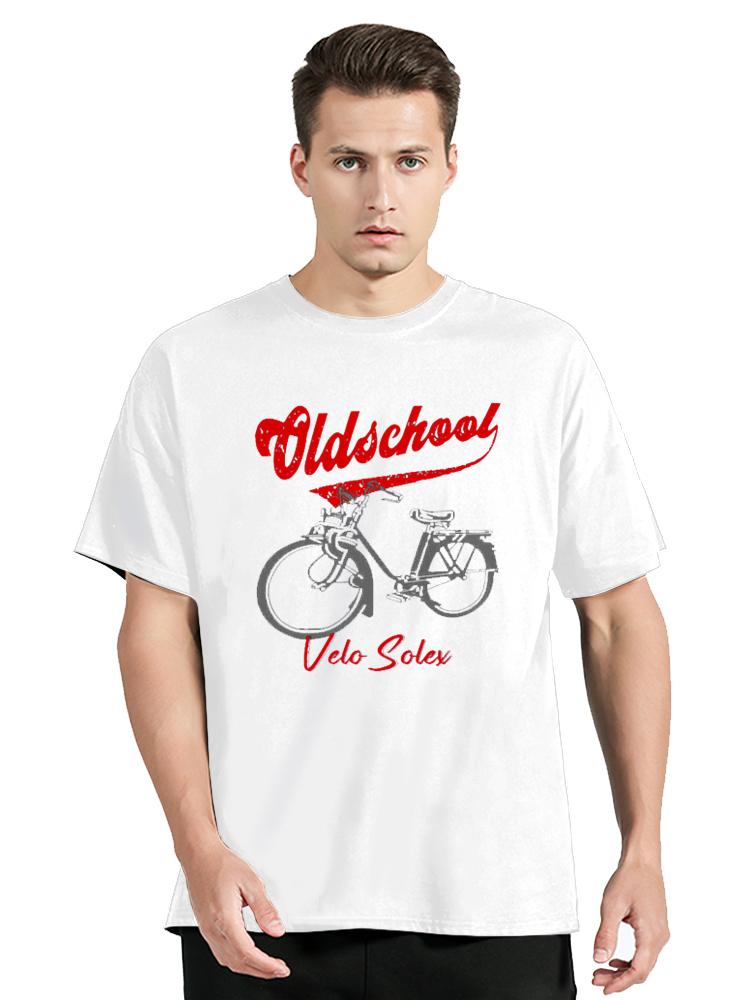 

Retro Velo Solex Bike Modal Graphic Fitness T-shirt Cotton Tops Tees Men s Clothes Oversized Unisex Tshirt Streetwear Tshirt L