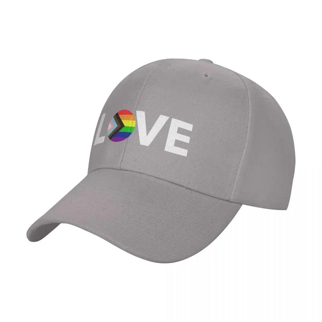 Progress Pride Flag Love Baseball Cap foam party Hat Trucker Hat golf hat genuine Womens  Unisexs