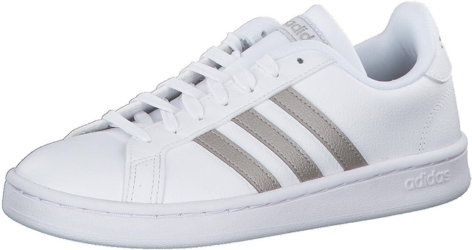 

Кроссовки Adidas Grand Court Women ftwr white/platin met./ftwr white 36