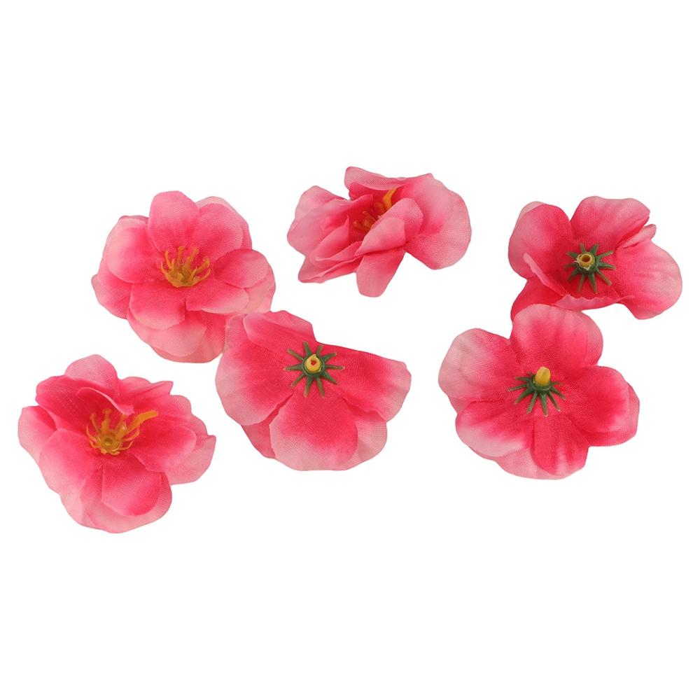 100Pcs Clear Simulation Petals Romantic Artificial Rose Flowers Living Room