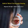 CYKE Magnetic Fill Light 3 Color Temperatures Phone Selfie Beauty Lamp Handheld LED Video Light