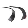 Parts & Accessories Bumper Trim Cover Front 2PACK 2Pcs Gloss Black Plastic HotEasy To tall Practical To Use