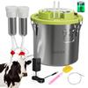 12L/16L Cow Sheep Electric Integrated Milking Machine 304Stainless Steel Rechargeable and Plug-in Milking Machine for Cattle
