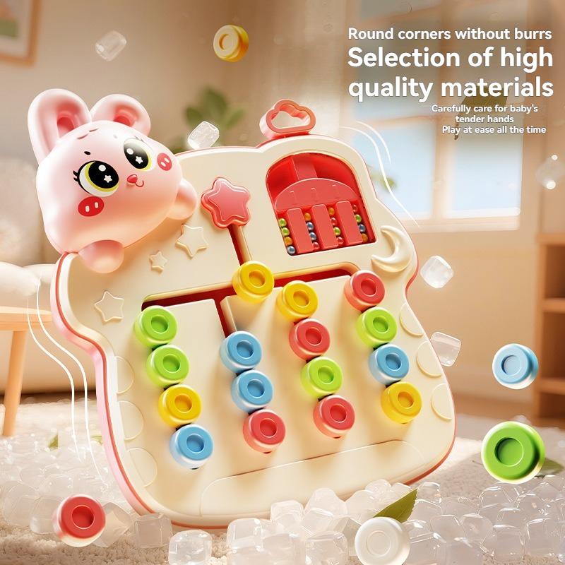 Puzzle Educational Kids Rolling Maze,Training Hand Eye Coordination Thinking,Montessori Learning  Development Christmas Toys