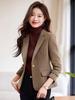 Women's Wool Casual Blazer Autumn Winter 2025 - Short European American Style