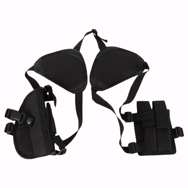 Tactical Gun Holster Universal Left Right Hand Pistol Gun Carry Pouch Concealed Shoulder Holster For Glock 17 19 Gun Accessories