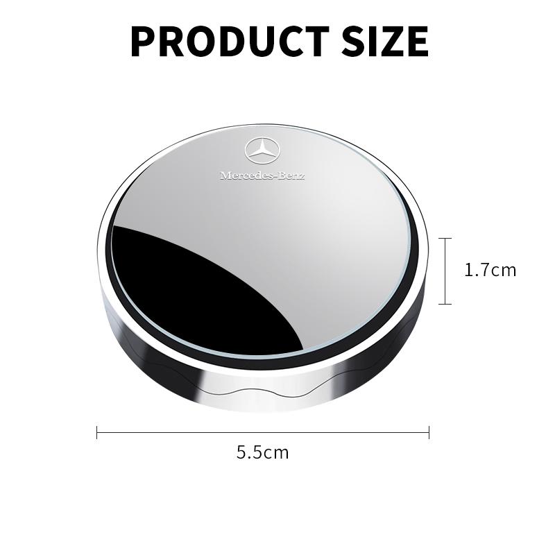 Auto 360° Verstellbare Weitwinkel Seitenrückspiegel Hilfs-Totwinkel Parken Auto Zubehör Für Mercedes Benz AMG W108 W124