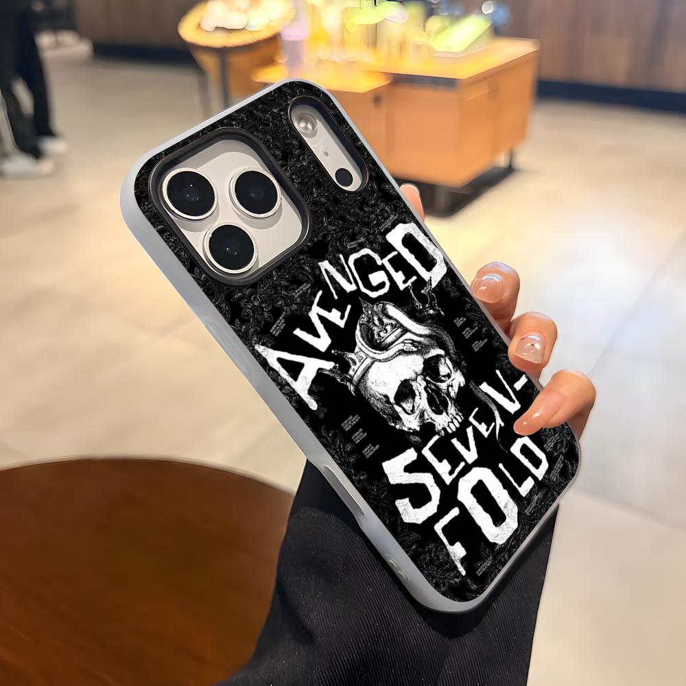 A-Avenged Sevenfold Phone Case For IPhone 17 Air 16 E 15 14 Plus 13 12 11 Pro Max Jelly 2 In 1 Protective Case