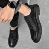 Italian Fashion Designer Men's Shoes Business Casual Shoes Men's British Formal Men's High Quality Outdoor Waterproof Work Shoes