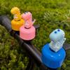 Loud 120 Decibel Roar, Designs with Playful Dinosaur Figures - Durable, Fun Accessory for Mountain Bikes and Road Cycle Car bell