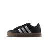 Daily 4.0 Slip Resistant Abrasion Resistant Low Top Skateboard Shoes Unisex Black Silver JR0086(Team129-2)