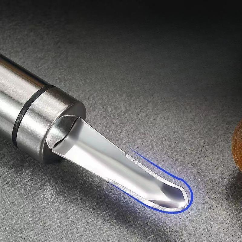 Rimuovi-semi in acciaio inossidabile Strumento per la cottura in cucina Utensile domestico per togliere il nocciolo della frutta Gadget da cucina Multifunzionale Rimuovi-semi Rimuovi-buccia