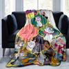 1pc. Cartoon Marie Cat Blanket, Seasonal Universal, Home Decorative Throw, Cute Marie Cat Blankets for Friends, Soft Flannel Throw Blanket,