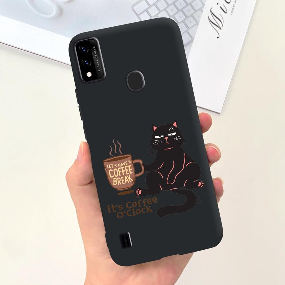For ZTE Blade A51 A71 2020 Phone Case ZTE Blade A7020 A7s Back Cover Stylish Pattern Soft Silicone TPU Coque Funda Panda Housing