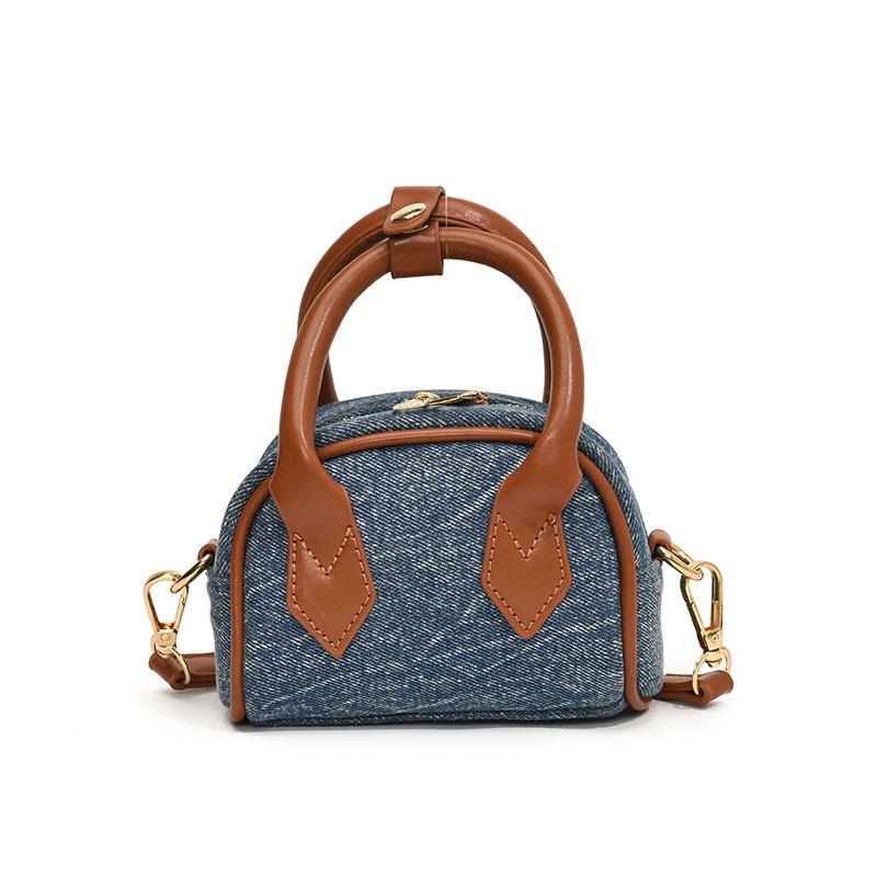 Fashionable Pu Mini Shoulder Bag For Children Elegant Solid Color Handheld Purse
