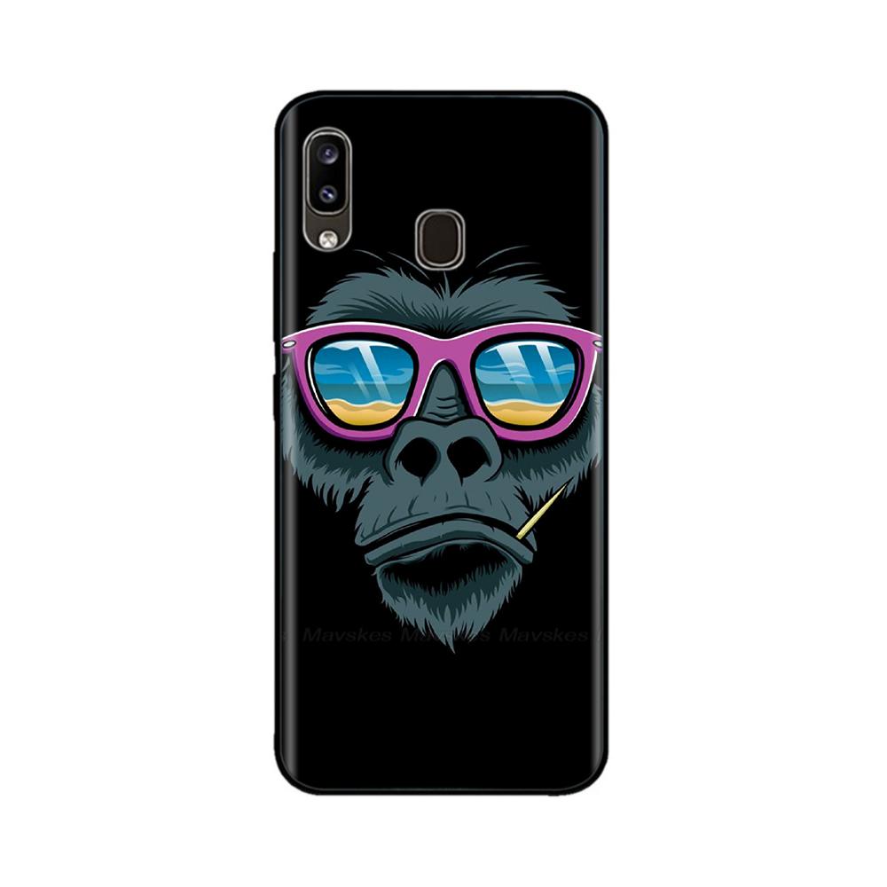 Für Samsung Galaxy A50 A30 A20 Weiche TPU-Silikon-Rückabdeckung für Samsung Galaxy A30S A 30 A 50 A50S Bedruckte Schutzhülle