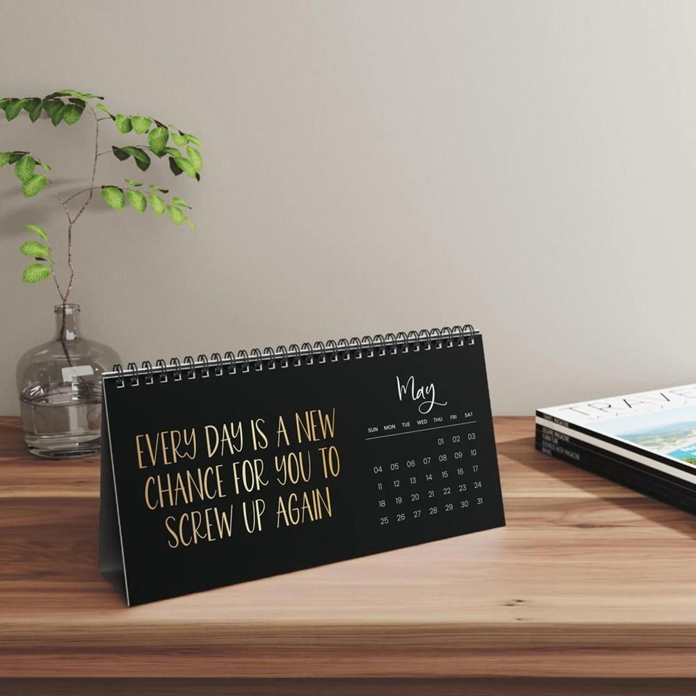 M-Modern-2025 Satirical Calendar A Daily Dose Of Humor To Make Life No Longer School Calendar For Home Calendar