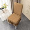 Chair Cover Seat Dining Table Backrest Cover Integrated Cover Set Combination Household Stool Cover Cover