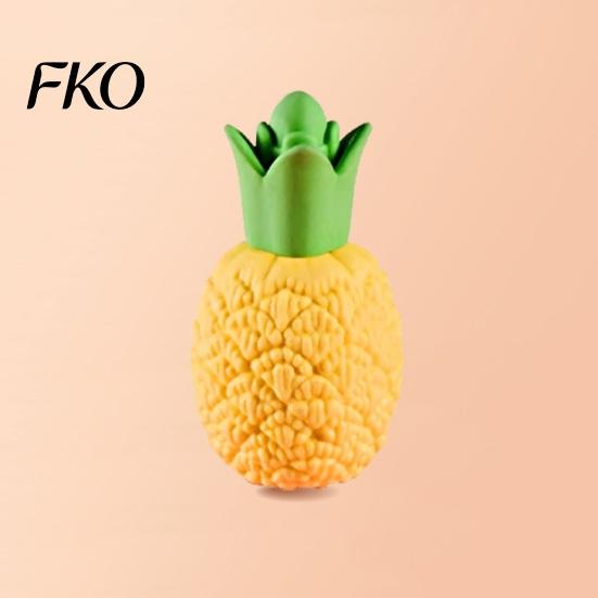 Eco-friendly Rubber Erasers 3D Food Earsers, Cute Mini Fruit Vegetable Erasers, Realistic Dust Free Pencil Strawberry, Mango, Carrot, Pineapple