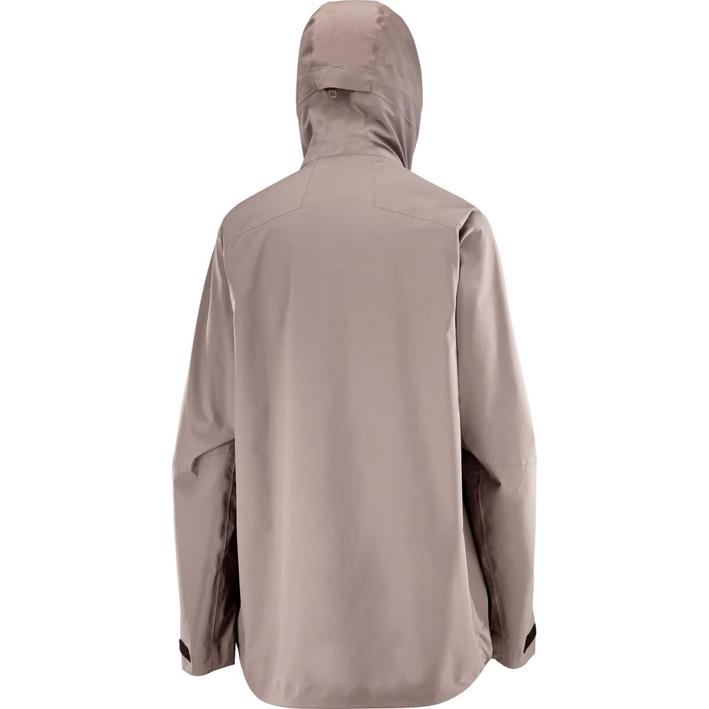 Salomon Outerpath Pro 2.5L Waterproof Breathable Hard Shell Jacket Women Jacket C27553