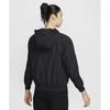 Nike SportsWear Classic Woven Loose Uv Protection Hooded Jacket W   Black White  Fv6299 010