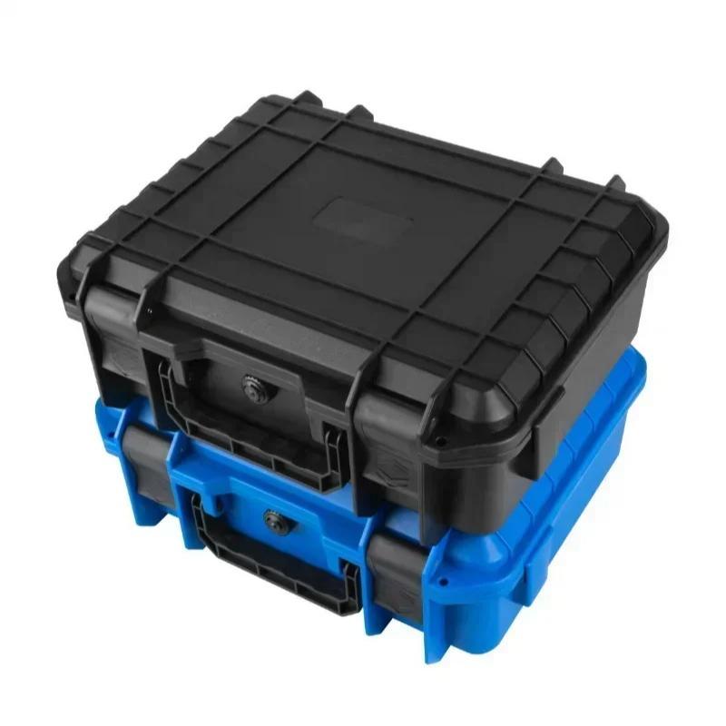 Waterproof Hard Carry Case Bag Tool Case with Pre-cut Sponge Storage Box ABS Plastic Safety Protector Organizer Hardware Toolbox