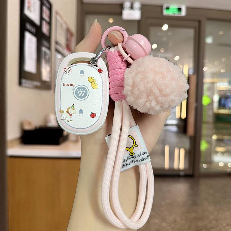 Aima Electric Scooter Key Cover Bag for Luna, Yangwang, Aiqi, Xiaolong Q7, Duoduo, and Little Gold Bean Remote Controls for Women