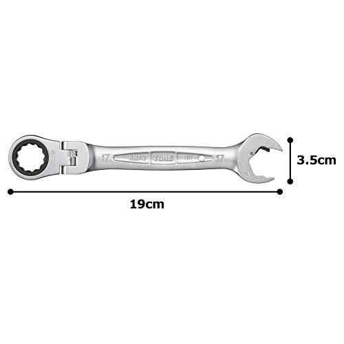 TONE Ratchet Ring Wrench Ratcheting Spanner Head F