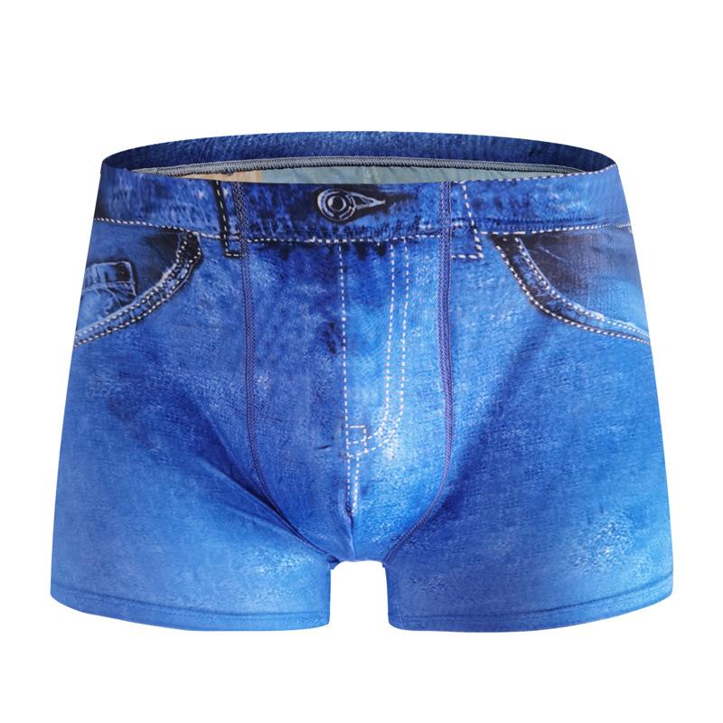 

Мужские эластичные брифы с цифровым принтом, средней посадки, тонкого кроя, дышащее нижнее белье, быстросохнущие дышащие брифы XL