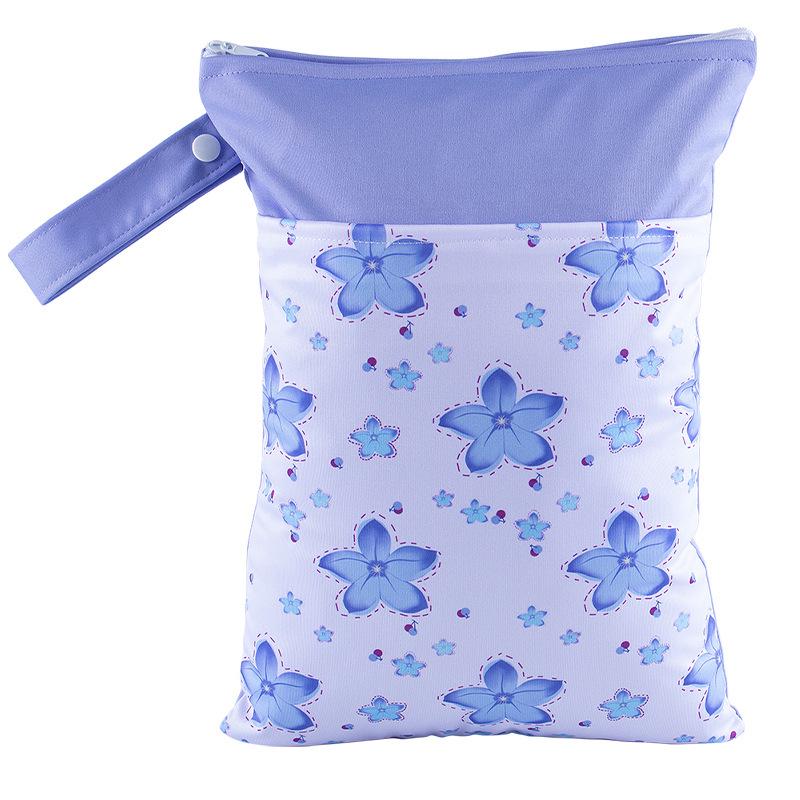 Cartoon Cute Waterproof Wet/Dry Separation Storage Bag (25x35cm) for Travel and Clothing