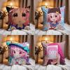 s-School-Lives Anime Cushion Cover Premium Comfort Reversible Pillow Cove -Two In One Design for Any Room & Car Interior