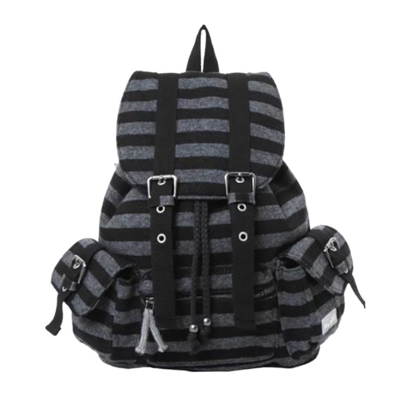 

Сумка в ретро-полоску большой вместимости, студенческий школьный рюкзак для женщин и мужчин, рюкзак для поездок на работу, подходящий ко всему, простой рюкзак, подарки