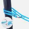 Clothes Drying Rope Wind Proof Easy to Apply Non-slip Fence-like Design Clothes Hanger Rope for Outdoor