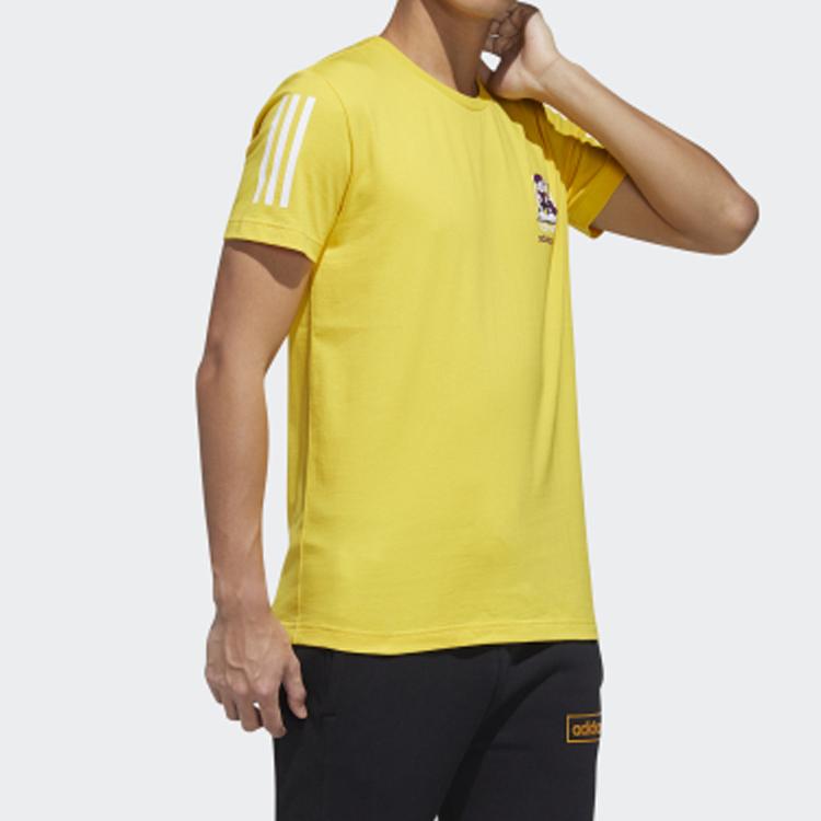 Adidas Neo T Shirt Men's Yellow GK6142