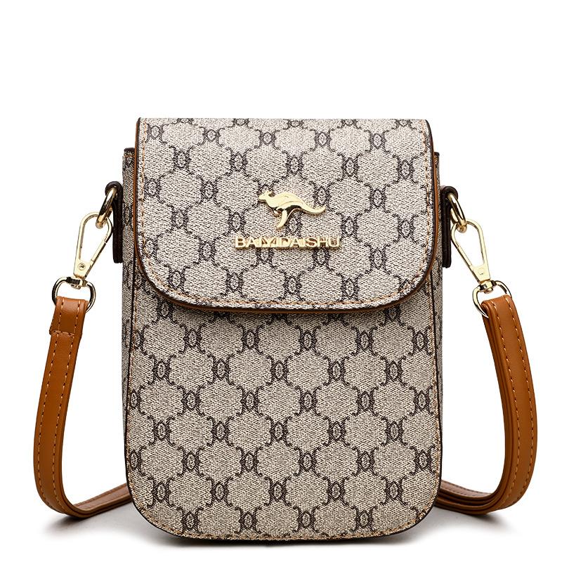 New mobile phone bag small bag New spring and summer small bag Women's shoulder bag Crossbody change bag