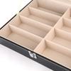 Nexxxly Reading and Eyeglasses Collection PU Simple Sunglasses Eyeglass Storage Eyeglass Large Small Organizer Holds 8 Sunglasses, Eyeglasses,