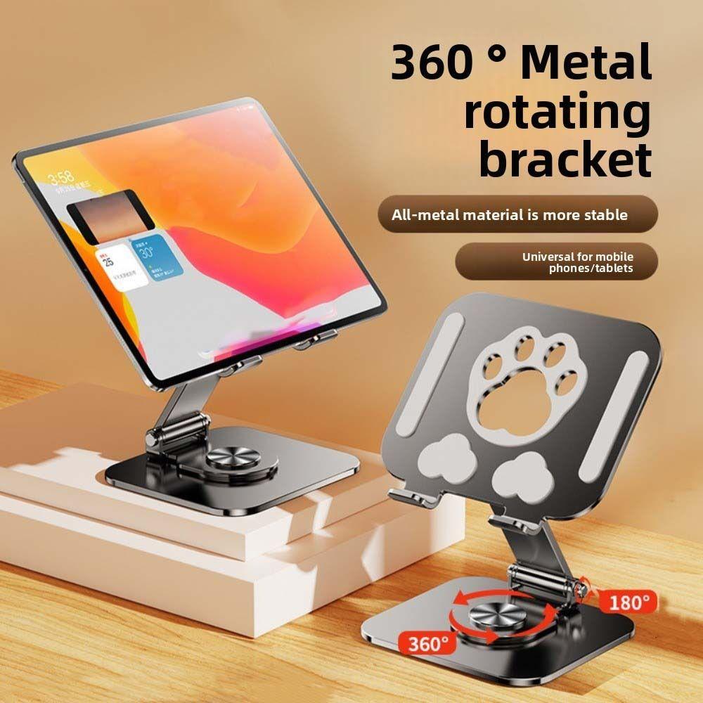 360° Rotation Tablet Stand Adjustable Tablet Phone Bracket Rotating Tablet Holder  Office