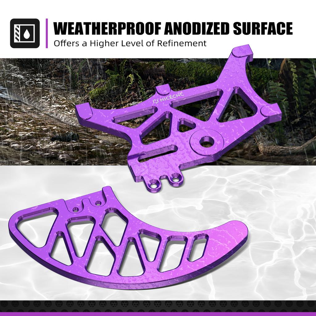 NICECNC For Surron Light Bee X Rear Brake Disc Guard & Rear Brake Caliper Guard For Sur-Ron Light Bee S L1E For Segway X160 X260