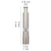Manual Manual for Cooking Thumb Push Salt Pepper Grinder Food Grinder Kitchen Tools Pulverizer