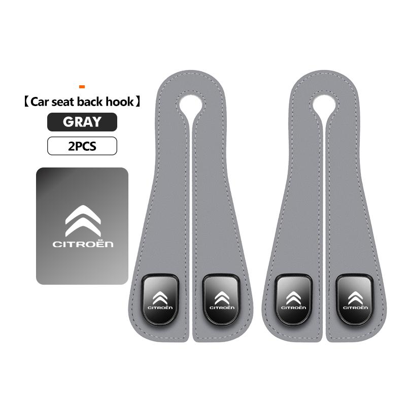 AGY1 Car Seat Back Headrest Hook Strong Load-bearing Storage Hanger For Citroen Jumper Celysee Cactus Picasso Aircross Saxo Grand