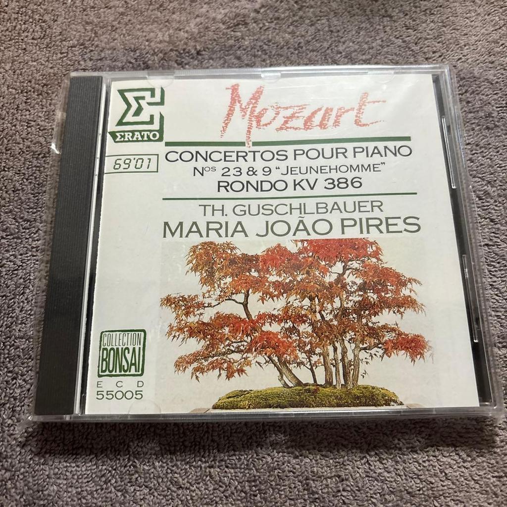Used Maria Joo Pires Mozart Piano Concertos CD