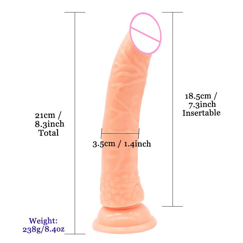 Colourful Dildo Small Dildo Transparent Crystal Female Masturbator Adult Products
